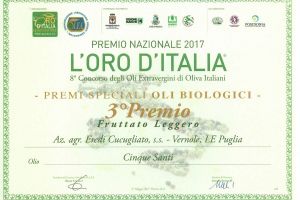 2017 olio d italia oli biologici terzo premio