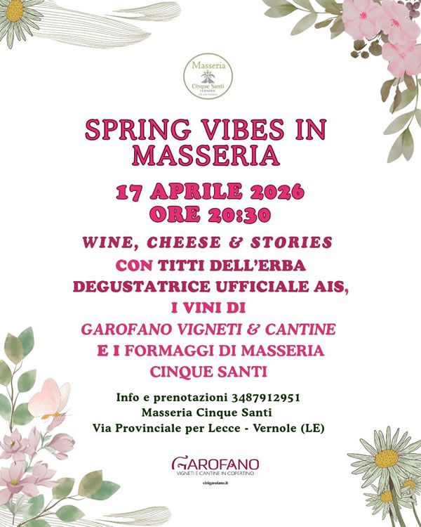 spreeng vibes in masseria